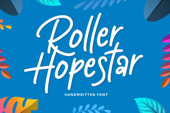 Roller Hopestar Font Poster 1