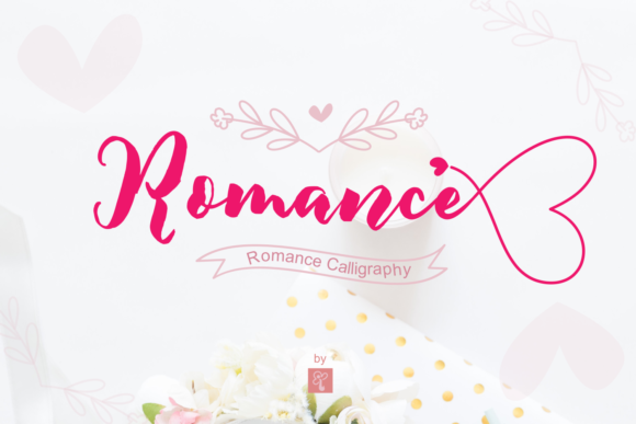 Romance Font Poster 1