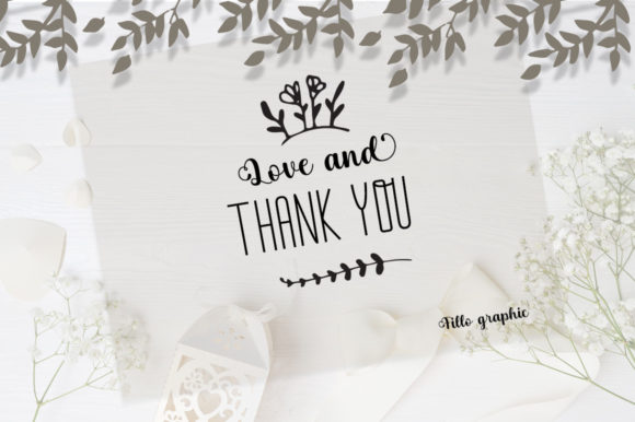 Romance Jollypetter Font Poster 11