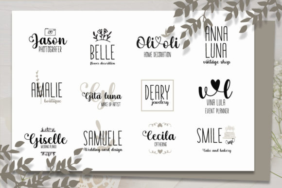 Romance Jollypetter Font Poster 3