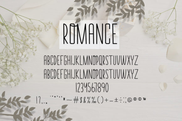 Romance Jollypetter Font Poster 10