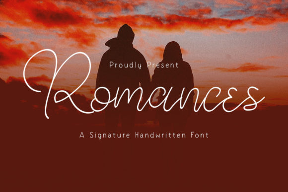 Romances Font Poster 1