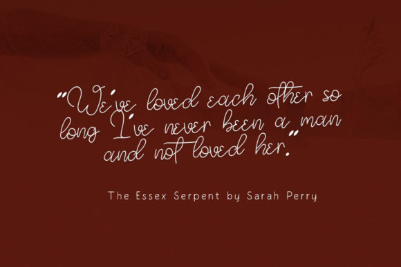 Romances Font Poster 3