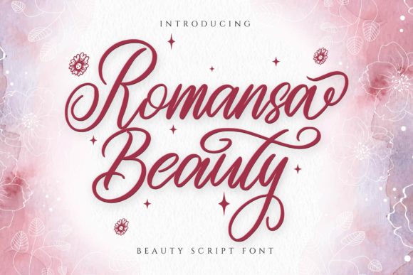 Romansa Beauty Font Poster 1