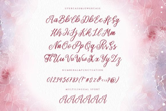 Romansa Beauty Font Poster 5