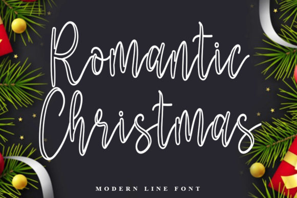 Romantic Christmas Font