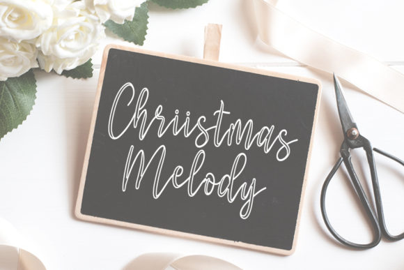 Romantic Christmas Font Poster 2