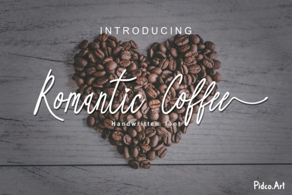 Romantic Coffee Font