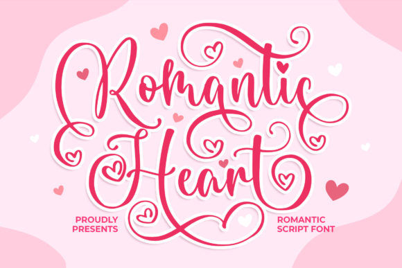 Romantic Heart Font