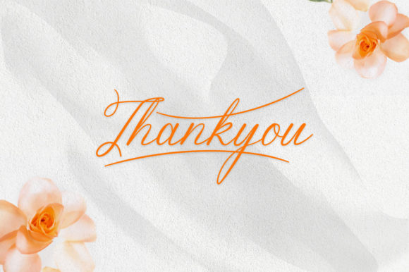 Romantic Life Font Poster 9
