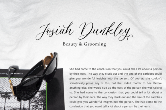 Romantic Lovely Font Poster 12
