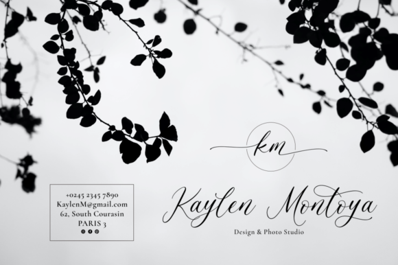 Romantic Lovely Font Poster 17