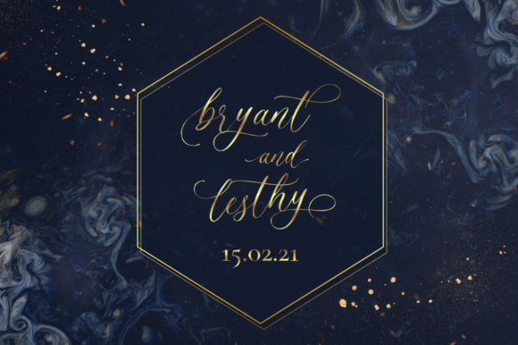 Romantic Lovely Font Poster 3