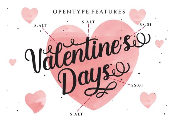 Romantic Momen Font Poster 4
