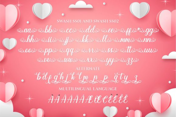 Romantic Momen Font Poster 7