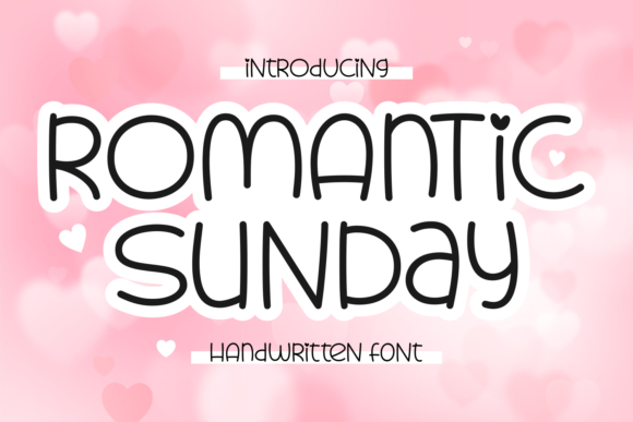 Romantic Sunday Font Poster 1