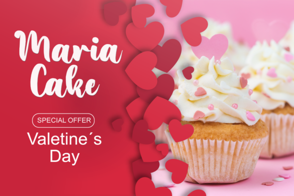 Romantic Valentine Font Poster 6