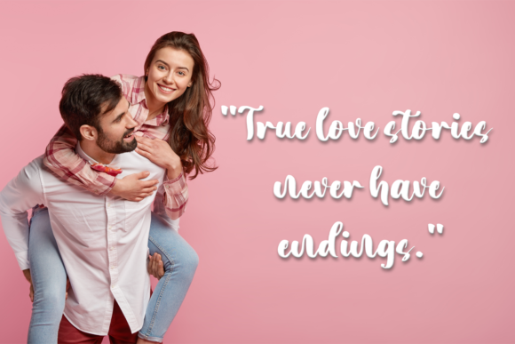 Romantic Valentine Font Poster 8