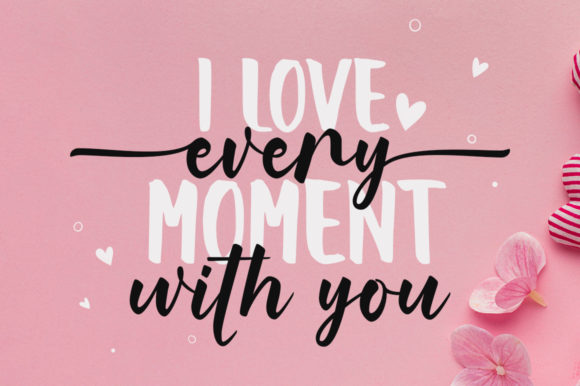 Romantic Winter Font Poster 2