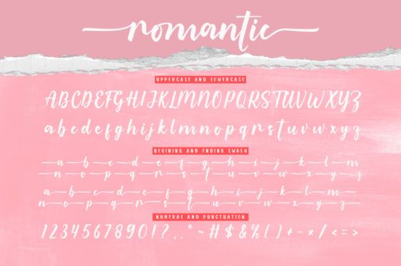Romantic Winter Font Poster 6