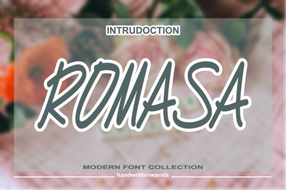 Romasa Font Poster 1