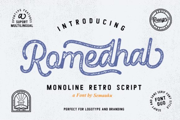 Romedhal Font Poster 1