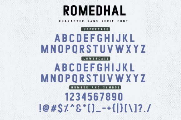 Romedhal Font Poster 9