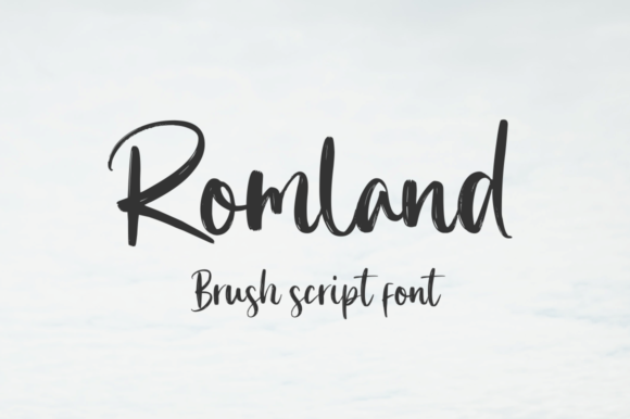 Romland Font Poster 1