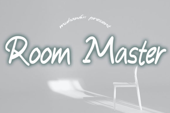 Room Master Font Poster 1