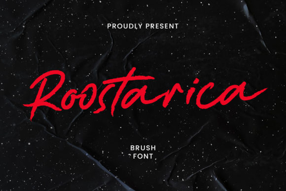Roostarica Font Poster 1