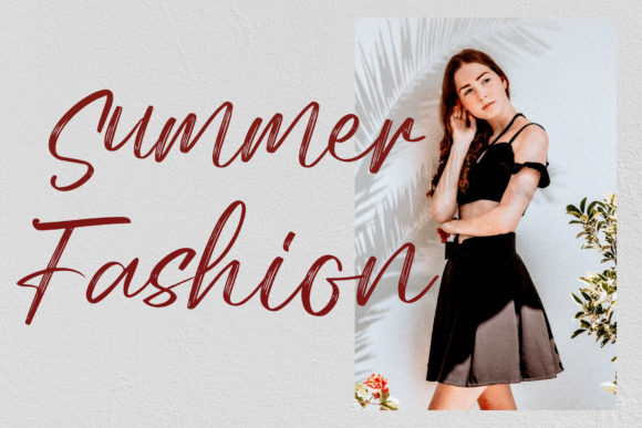 Ropa Billy Font Poster 5