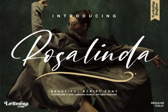 Rosalinda Font Poster 1