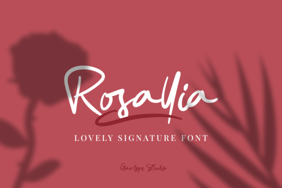 Rosallia Font Poster 1
