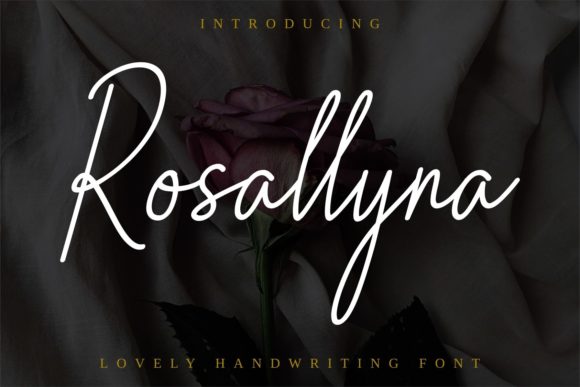 Rosallyna Font Poster 1