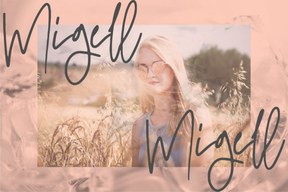 Rosangel Font Poster 4