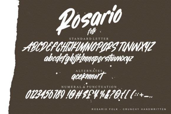 Rosario Font Poster 6