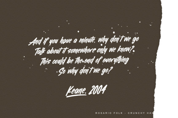 Rosario Font Poster 9