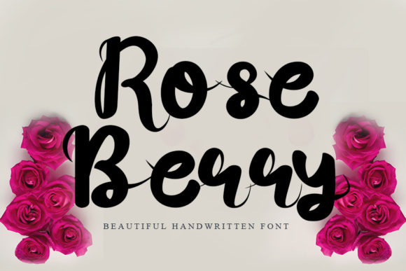 Rose Berry Font
