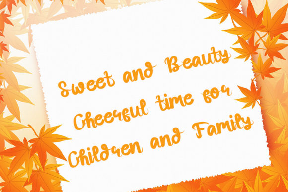 Rose Berry Font Poster 4