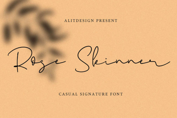 Rose Skinner Font