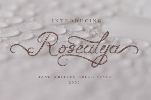 Rosealya Font Poster 1