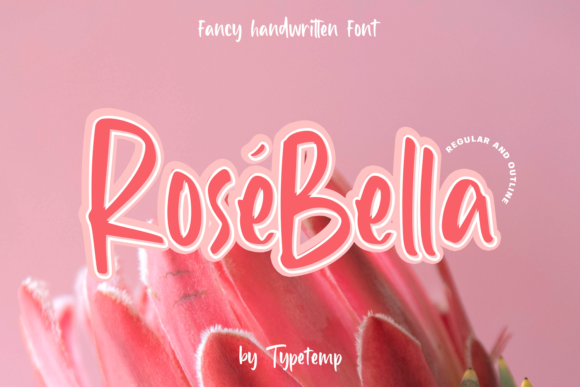 Rosebella Font Poster 1