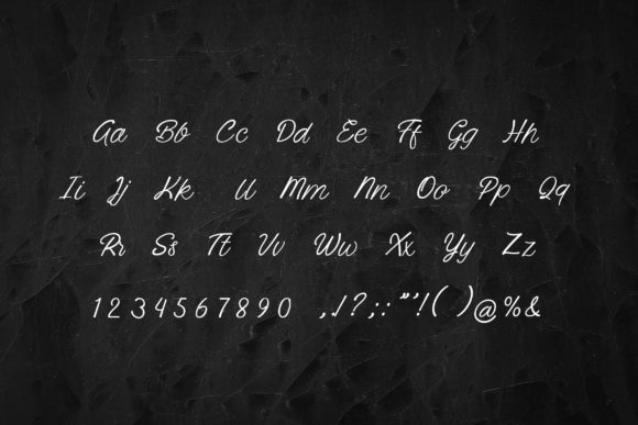 Rosellia Simone Font Poster 4