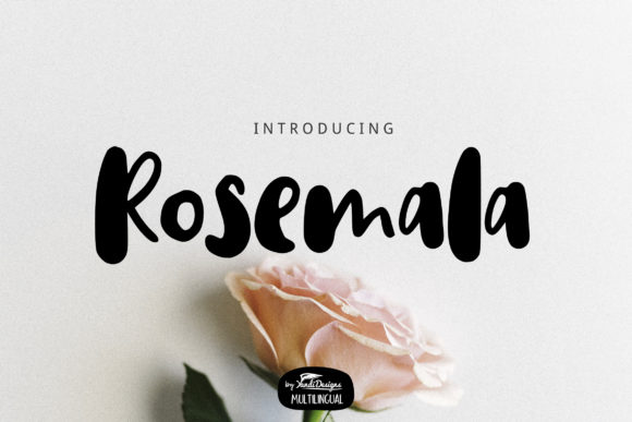 Rosemala Font Poster 1