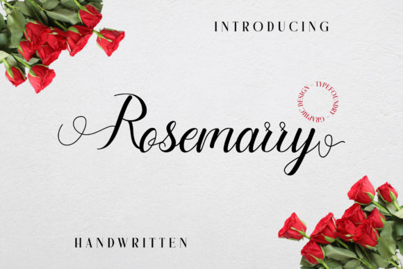 Rosemarry Font Poster 1