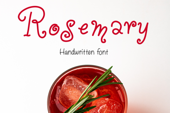 Rosemary Font Poster 1