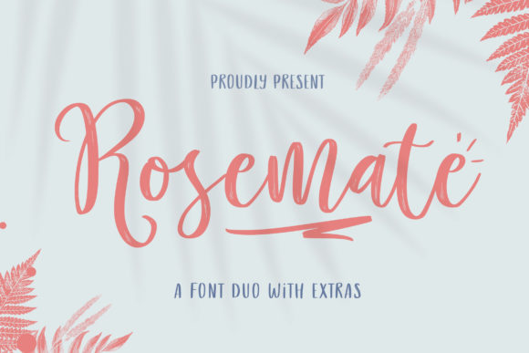 Rosemate Font Poster 1