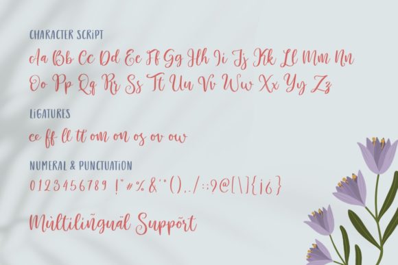 Rosemate Font Poster 4