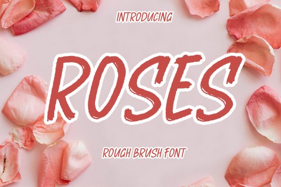 Roses Font Poster 1