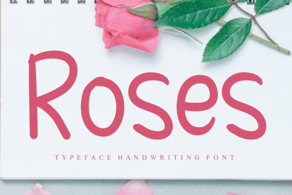 Roses Font Roses Font Poster 1